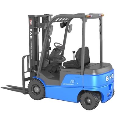 BYD'nin Dört Pivot Denge Ağırlıklı 1.6-1.8 Ton Saf Elektrikli Çift Tahrikli Forklifti