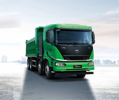 BYD T31 Electric Dump Truck with 424-650 kWh Battery 12/15/20 m³ Capacity and 285-450 km Range for Urban Construction