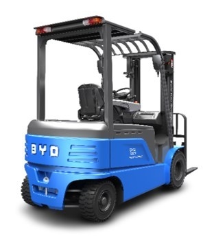 Çin'de yapılmış, BYD'nin üç pivot denge ağırlığı 1.6-2.0 ton saf elektrikli çatal kaldırıcı