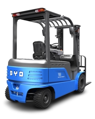 Çin'de yapılmış, BYD'in dört ivme dengesi ağırlığı 3.0-3.5 ton Dual Drive için saf elektrikli çatal kaldırıcı