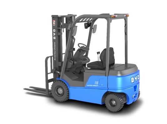 Çin'de yapılmış, BYD'nin dört evre dengesi ağırlığı 7.0-8.0 ton Dual Drive için saf elektrikli çatal kaldırıcı