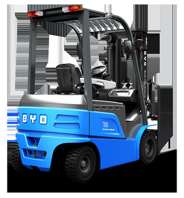 Çin'de yapılmış, BYD'nin dört evre dengesi ağırlığı 7.0-8.0 ton Dual Drive için saf elektrikli çatal kaldırıcı