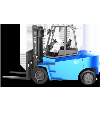 Çin'de yapılmış, BYD'nin dört evre dengesi ağırlığı 7.0-8.0 ton Dual Drive için saf elektrikli çatal kaldırıcı