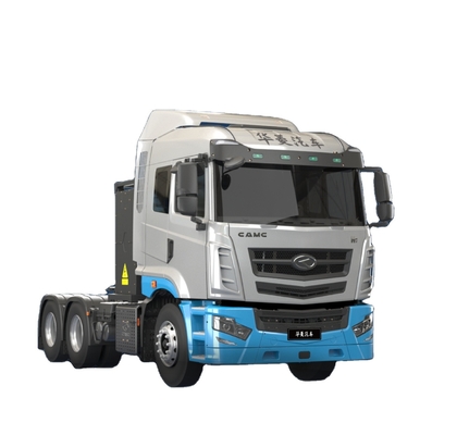 Çin Geely, standart versiyon, CATL-282Kwh güç değişimi, liman ve madencilik taşımacılığı için H7-6x4 saf elektrikli traktör