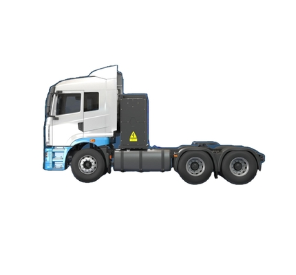 Geely Reklam, H7 Heavy Duty Edition, CATL-282Kwh Güç Değişimi, Liman ve Maden Taşımacılığı için 6x4 Saf Elektrikli Traktör