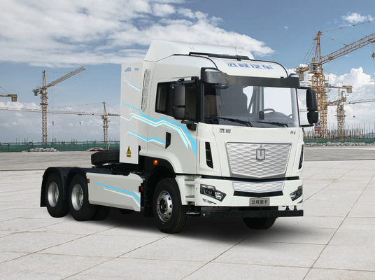 Geely Remote H7 Saf Elektrikli Traktör 6X4 Şarj ve Değiştirme Entegre Sürüm 282 kWh