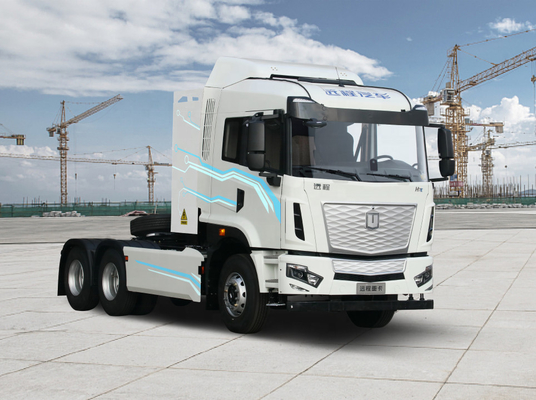 Geely Remote H7 Saf Elektrikli Traktör 6X4 Şarj ve Değiştirme Entegre Sürüm 282 kWh
