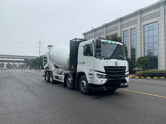 Geely Remote G1E Saf Elektrikli Karıştırma Kamyonu 8X4 Şarj ve Değiştirme Entegre