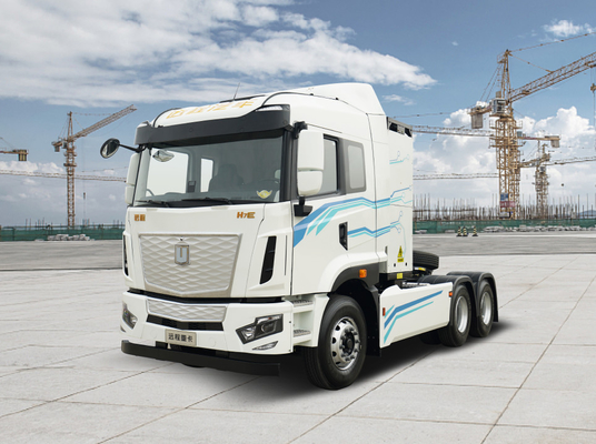 İyi Fiyat Çin yapımı Geely 282 kWh 6X4 uzaktan kumandalı H7 Dock için saf elektrikli traktör