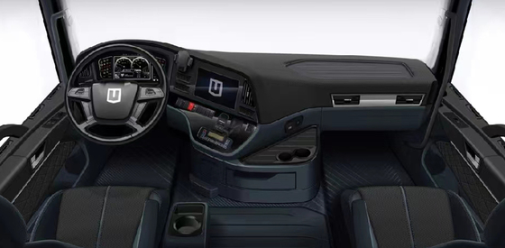 İyi Fiyat Çin yapımı Geely 282 kWh 6X4 uzaktan kumandalı H7 Dock için saf elektrikli traktör