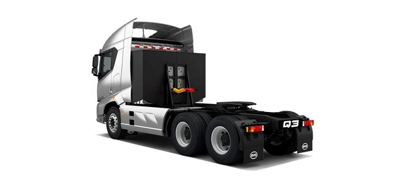 BYD 6x4 saf elektrikli otomatik şanzıman traktörü (355 derece şarj versiyonu)