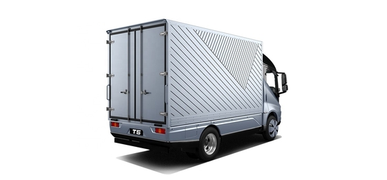 Satış Şampiyonu Çin'de Yapılmış Saf Elektrik 200KM BYD T5D Box Logistics Vehicle