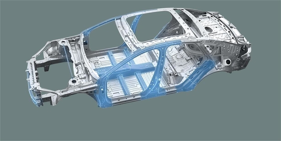 BYD Süper Hibrit DMI Alternatif yakıtlı araç Han Süper Uzun Menzilli 1260KM