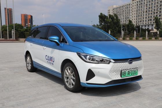 BYD'in en çok satan elektrikli taksi, yeni e6, 500 km'lik bir menzile sahip.