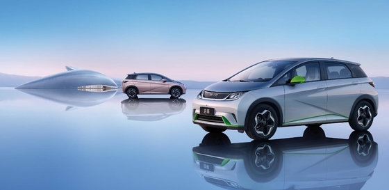 BYD Pure Electric Range 401KM Kompakt Popüler Ev Arabası Dolphin