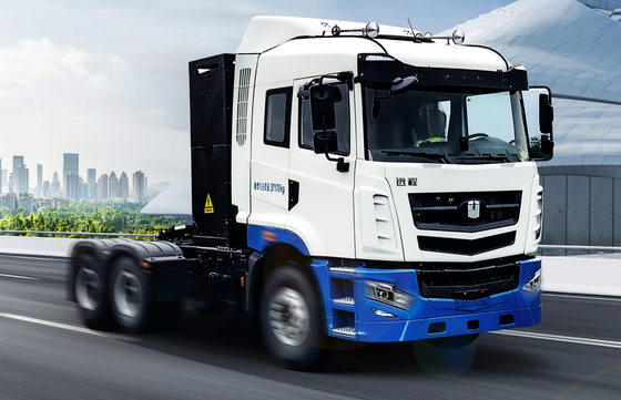 Geely Remote H7 Temiz Elektrik 6x4 Hafif Ağırlıklı Traktör 350 kWh Elektrik