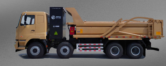 Geely Remote M5 Saf Elektrikli Çöp Kamyonu 8x4 Şarj Edisyonu 423 kWh