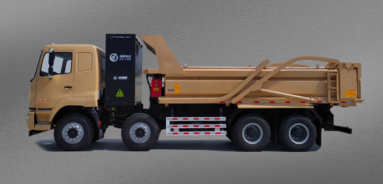 Geely Valin Pure Electric 8x4 Çöp Kamyonu Şarj Sürümü 423 kWh
