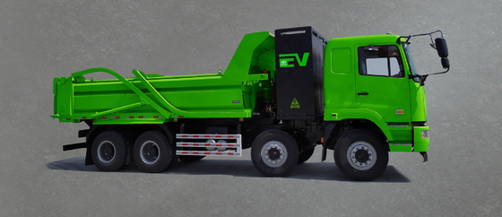 Geely Valin Pure Electric 8x4 Çöp Kamyonu Şarj Sürümü 423 kWh