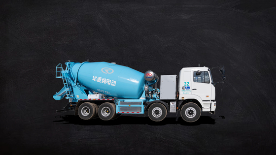 Geely Valin Pure Electric 8x4 Karıştırıcı 350 derece Şarj Edisyonu