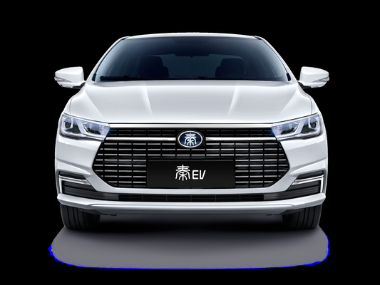 BYD'nin saf elektrikli Qin EV taksinin 450KM menzili ve çift renkli gövde var.
