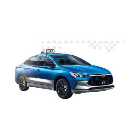 BYD saf elektrikli e3 taksisi 401KM'ye sahip.