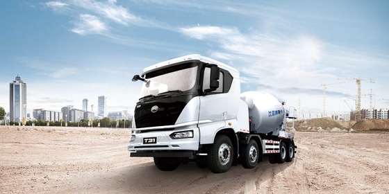 Maliyet performans oranı Wang BYD 8x4 büyük kapasiteli saf elektrikli çimento karıştırıcı mühendislik aracı