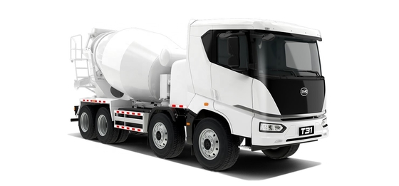 Maliyet performans oranı Wang BYD 8x4 büyük kapasiteli saf elektrikli çimento karıştırıcı mühendislik aracı