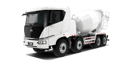 Maliyet performans oranı Wang BYD 8x4 büyük kapasiteli saf elektrikli çimento karıştırıcı mühendislik aracı