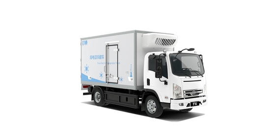 Sıcak satış 180KM BYD saf elektrikli buzdolabı kamyon şehir teslimatı