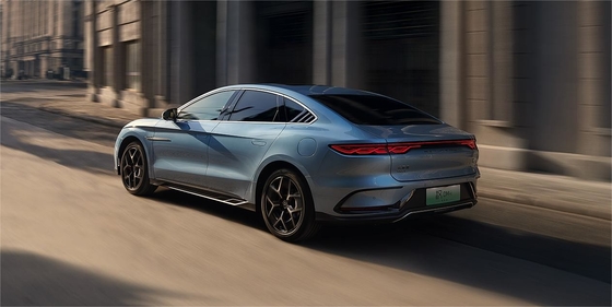 Performans referansı hibrit 2023 BYD Han DMI200KM amiral gemisi elektrikli sedan