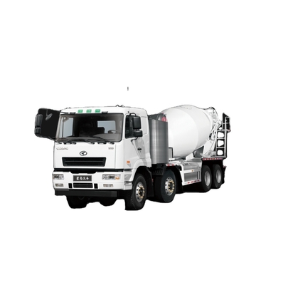 Çin Geely, standart versiyon M7, CATL-324Kwh şarj, 12 metreküp, 8x4 saf elektrikli çimento karıştırıcı kamyonu